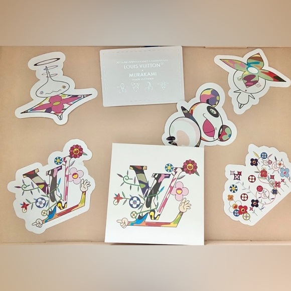 Louis Vuitton Accessories - Louis Vuitton Takashi Murakami Multicolor Stickers